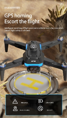 Picture of G.P.S 2025 New RC Drone 4K Professional G.P.S Dual Camera Aerial 360° Quadcopter RC Obstacle Avoidance Optical Flow Aerial 4K Drone DH