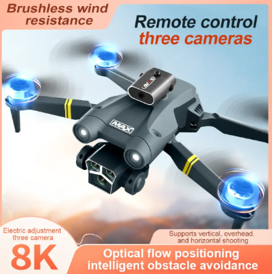 Picture of New M3 MAX 4k Dual Camera Professional RC Drone Mini Helicopter Quadcopter Fpv Show Headless Mode Drone Camera HD RC Drone st