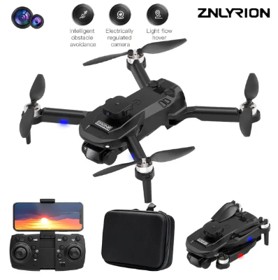 Picture of Brushless Motor Drone With Dual HD Electric Cameras, 360° Obstacle Avoidance, One-Key Takeoff And Return, Gesture Photography, VR Compatibility, With Bag. Remote Control