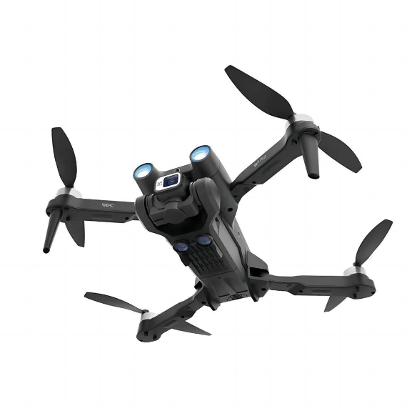 Picture of Pro UAV Drone with 4K Camera, Folding Aerial Photography Drone Brushless Motor Mobile Phone Control Multiple Flight Modes 360° Obstacle Avoidance RC Quadcopter Headless Mode T