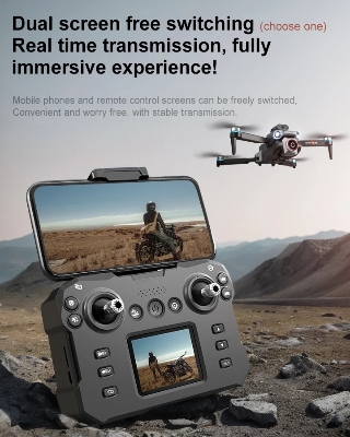 Picture of 2025 New MAX LCD Screen Drone 4k Profesional HD Camera Brushless Obstacle Avoidance Photography Foldable Quadcopter ST
