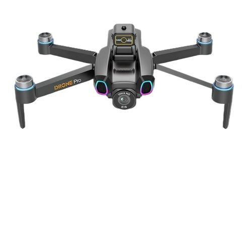Picture of Optical Flow Avoidance Four-Axis Brushless Drone 1080P HD FPV Camera Wifi RC Quadcopter, 360° Flip, Waypoint Flight Black 2 Batteries DH