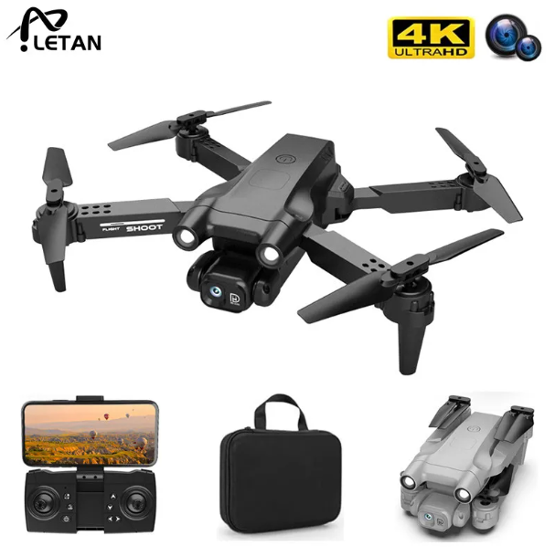 Picture of 4k Dual Hd Camera, Aerial Photography, Wifi, Fpv, Height Holding, Foldable Quadcopter, Helicopter