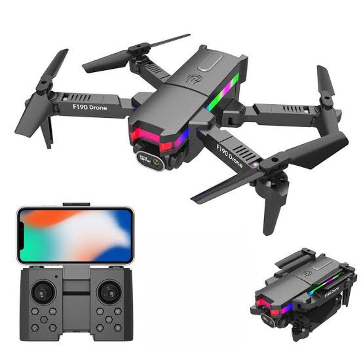 Picture of ZFR F190 Mini RC Drone: 4K HD Camera, Foldable, and More - 4K HD Dual Camera for Stunning Aerial Shots Explore the Skies