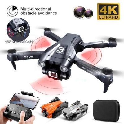 Picture of 2025 NEW Brushless Motor Drone 4K HD Professional ESC Dual Camera Optical 2.4G WIFi Obstacle Prevention Quadcopter