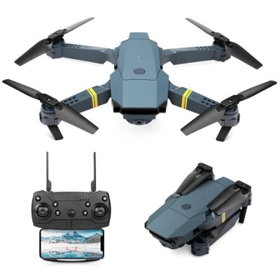 Picture of Wi-Fi FPV Dual Camera Portable Folding Drone Apps Controlled