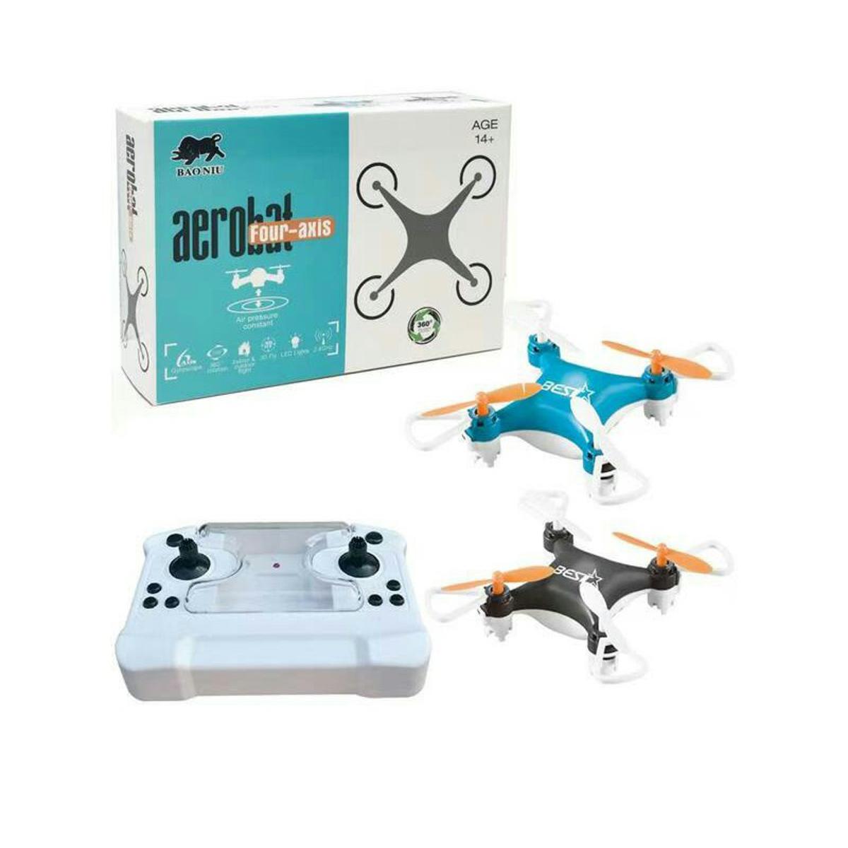 Picture of Mini Pocket 4 Axis Aerobat Quadrocopter Drone with Remote Control for beginer - Drone