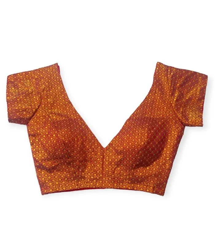 Picture of Fashionable Katan Blouses For Women