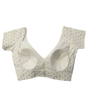 Picture of V Neck cotton blouse for women