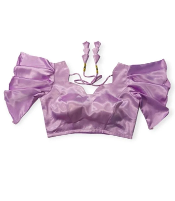 Picture of Princess Cut Semi Backless Blouse Design For Women