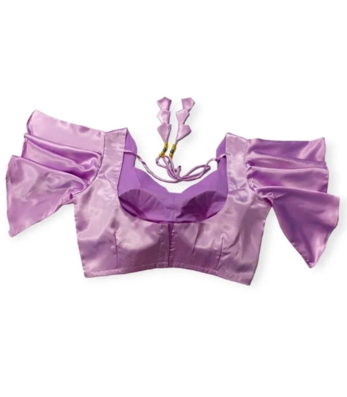 Picture of Princess Cut Semi Backless Blouse Design For Women