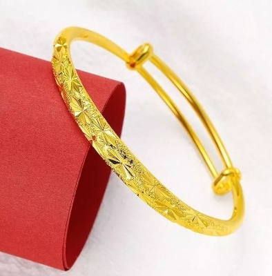 Picture of 1 Piece Classical Design Smooth  Finishing  Adjustable Bangles For Girls.