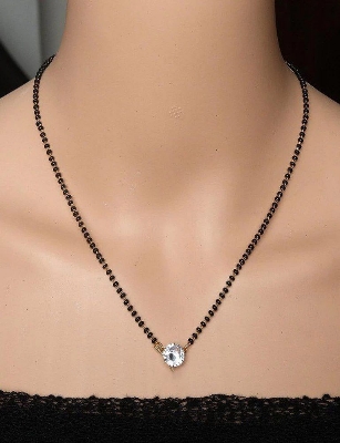 Picture of Traditional Designer & Stylish Alloy Copper Mangalsutra For Women