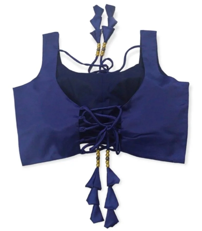 Picture of Sleeveless Blouse For Women Blue Color – Blouse For Women