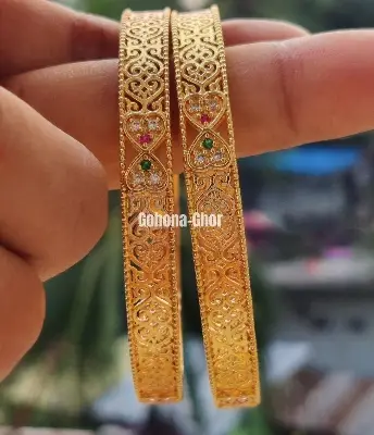 Picture of Taiba Premium Quality Exclusive Design Bangles For Women Extraordinary Gift