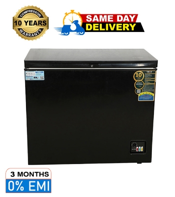 Buy VISION Glass Door Chest Freezer RE-250 Liter Black at Best Price In Bangladesh	