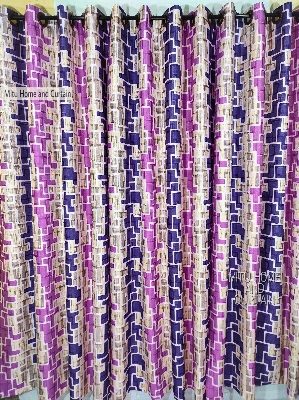 Buy curtain-porda-synthetic-curtains-indian-porda-window-protector-4580-inch-standard-size-blue-and-golden-art-4-kuchi-curtain-porda at Best Price In Bangladesh