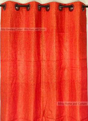 Buy curtain-porda-synthetic-curtains-net-denim-synthetic-curtain-window-protector-4580-inch-standard-size-solid-orange-blue-ash-4-kuchi-curtain at Best Price In Bangladesh