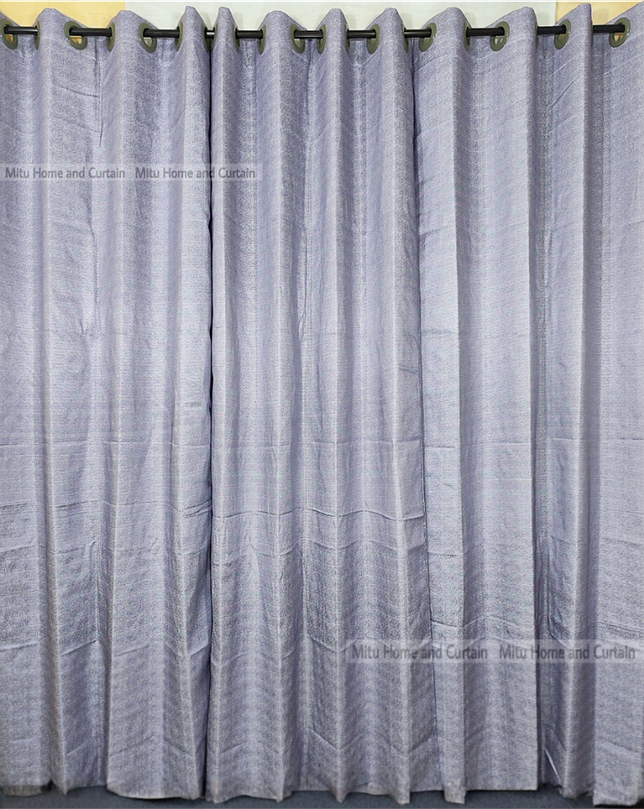 Buy curtain-porda-synthetic-curtains-net-denim-synthetic-curtain-window-protector-4580-inch-standard-size-solid-ash-4-kuchi-curtain at Best Price In Bangladesh