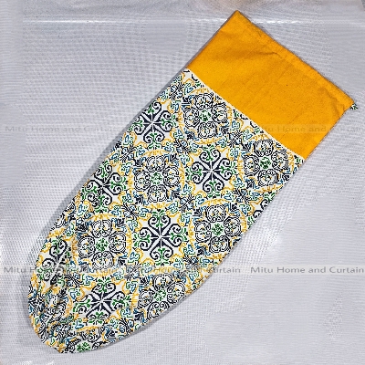 Picture of Side Pillow Cover Kol Balish Cover 1 Pcs | Standard 38 * 32 Inch Pillow Protector - Available in Green, Pink, Red, Brown, Ash, Purple, Blue