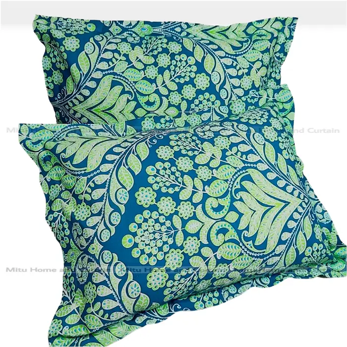 Picture of Pillow Cover Balish cover Pillow protector Head pillow cover Cotton pillow cover 18*26 standard size 2pcs Red , Pink , Gray , Purple , Blue , Green