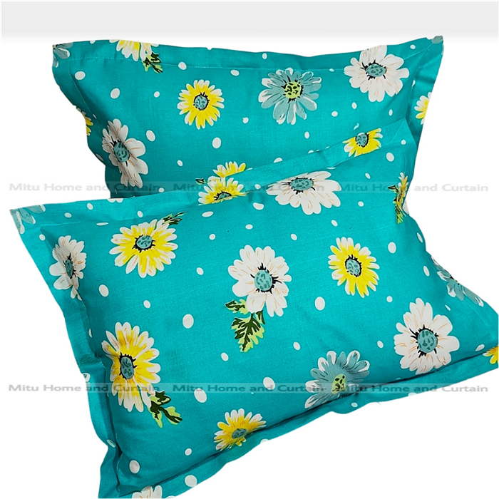 Picture of Pillow Cover Balish cover Pillow protector Head pillow cover Cotton pillow cover 18*26 standard size 2pcs Red , Pink , Gray , Purple , Blue , Green