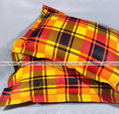 Picture of Pillow Cover Balish cover Pillow protector Head pillow cover Cotton pillow cover 18*26 standard size 2pcs Red , Pink , Gray , Purple , Blue , Green