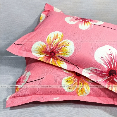 Picture of Pillow Cover Balish cover Pillow protector Head pillow cover Cotton pillow cover 18*26 standard size 2pcs Red , Pink , Gray , Purple , Blue , Green