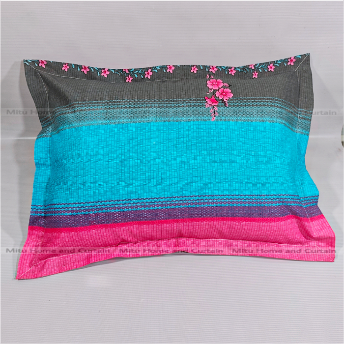 Buy pillow-cover-balish-cover-pillow-protector-head-pillow-cover-balisher-cover-cotton-pillow-cover-for-18-2-6-standard-size-1pcs-red-blue-purple-pink-green-gray at best price in Bangladesh