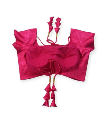 Picture of Princess Cut Backless Latest Blouse For Women