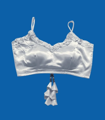 Picture of White Color Sleeveless Blouse For Women