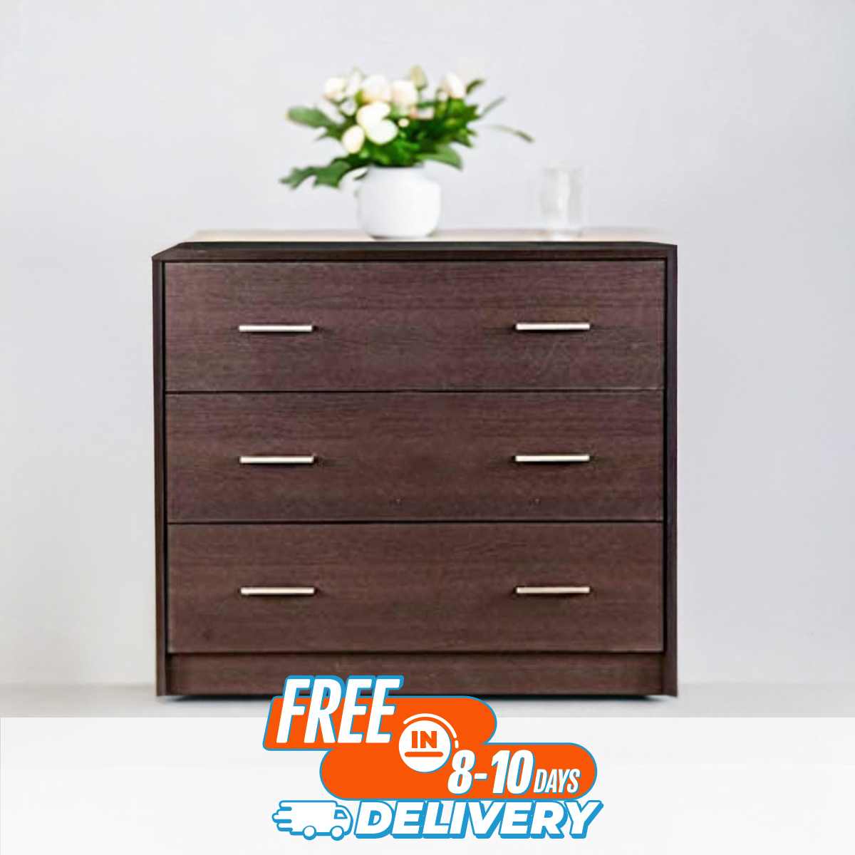 Picture of Andormahal Stylish (MDF) Mini Wardrobe (3ft by 3 ft by 16inch)