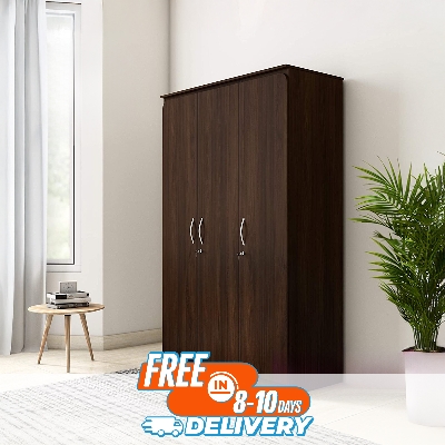 Picture of Andormahal Classic  (Made of Melamine Laminated Board) 3 part Almirah