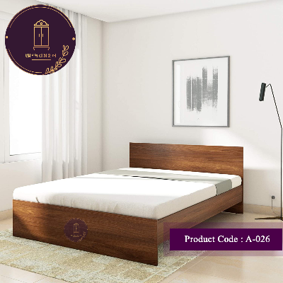 Picture of Andormahal Simple  Elegant khat/bed King( 6 feet by 7 feet)  Made of Melamine Laminated Board