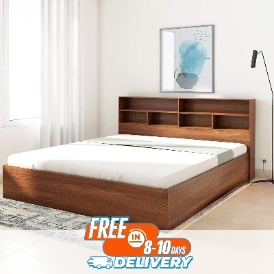 Picture of Andormahal Classic (MDF) King bed with unique headstand (6 feet by 7 feet)