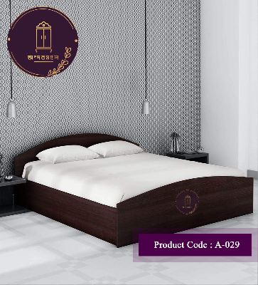 Picture of Andormahal Simple Elegant Khat/Bed Single - Bed (4 feet by 7 feet)  Made of Melamine Laminated Board