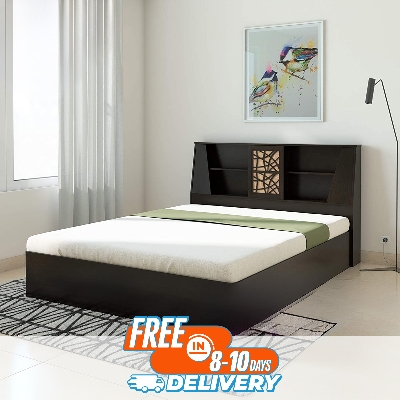 Picture of Andormahal (MDF) Aesthetic Headstand khat/bed Double(5 feet by 7 feet)