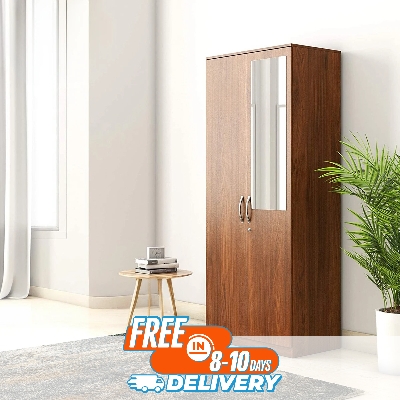 Picture of Andormahal 2 part Almirah with mirror ( Made of Melamaine Leminated Board)