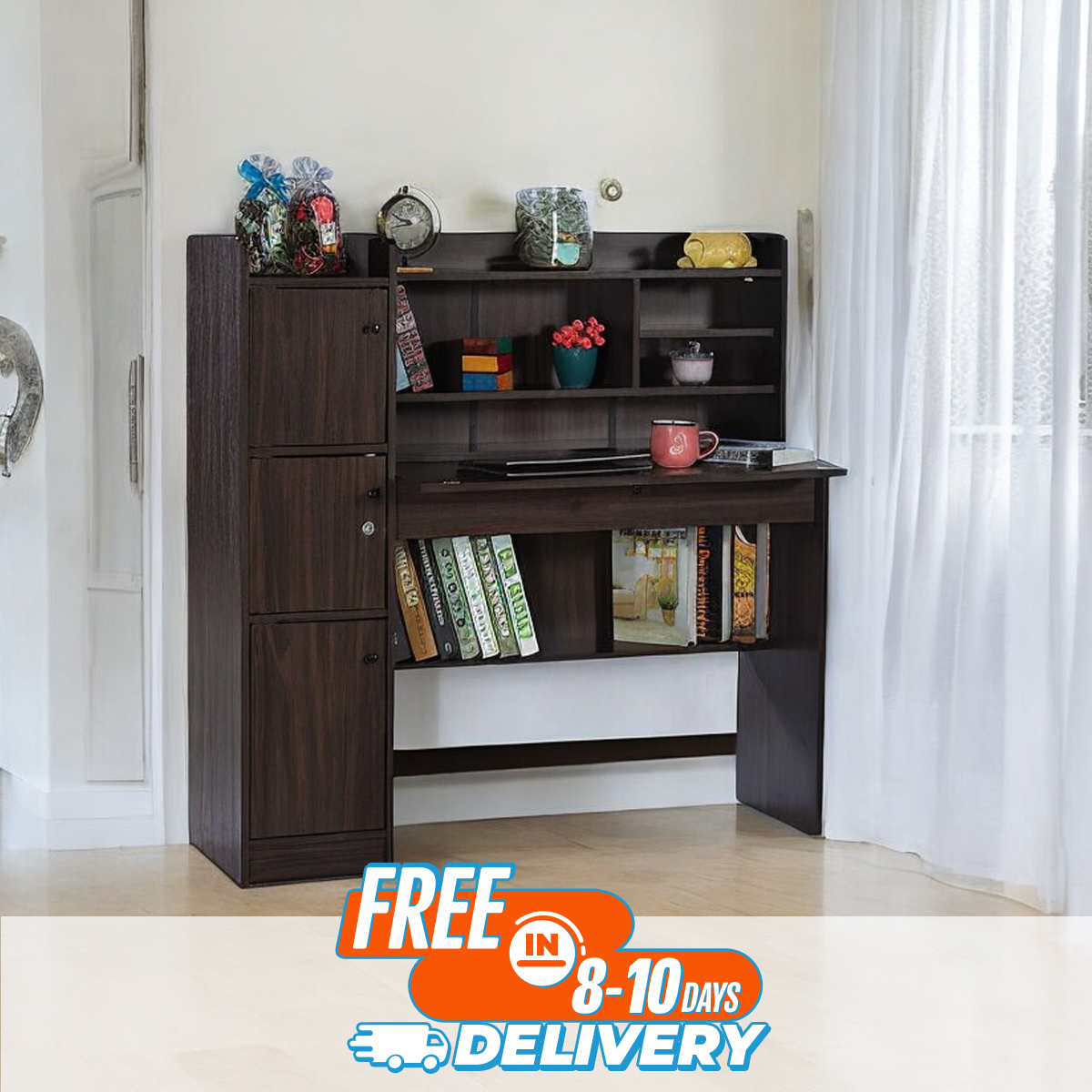 Picture of Andormahal Grandstand Reading Table (Melamine Laminated Board)