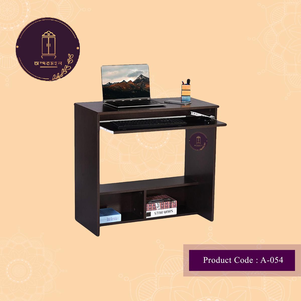 Picture of Andormahal MDF Standard Laptop/Computer Table With Book shelf 2.5 ft by 2 ft by 14inch