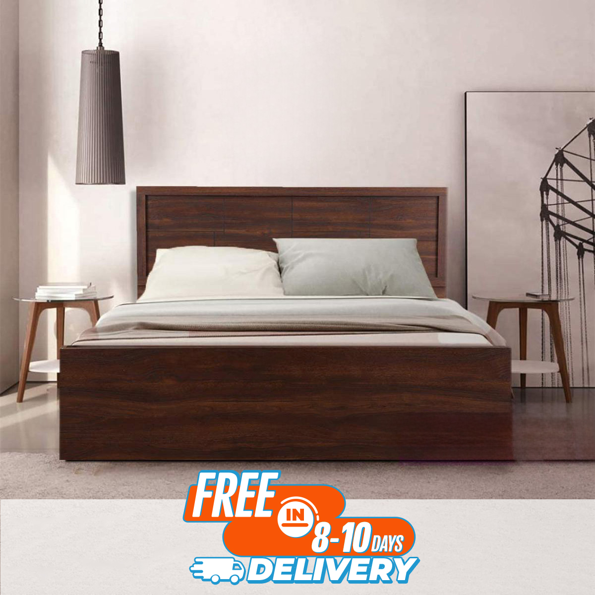 Picture of Andormahal  (MDF) Elegant khat/bed Double