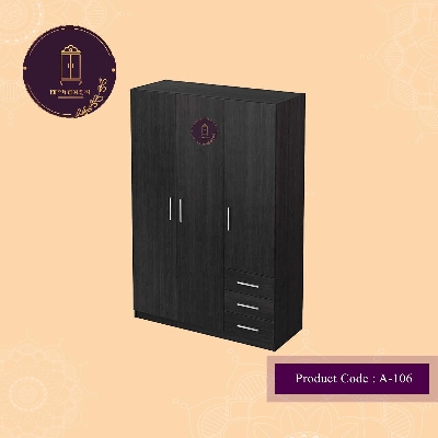 Picture of Andormahal Classic (MDF) 3 part Almirah