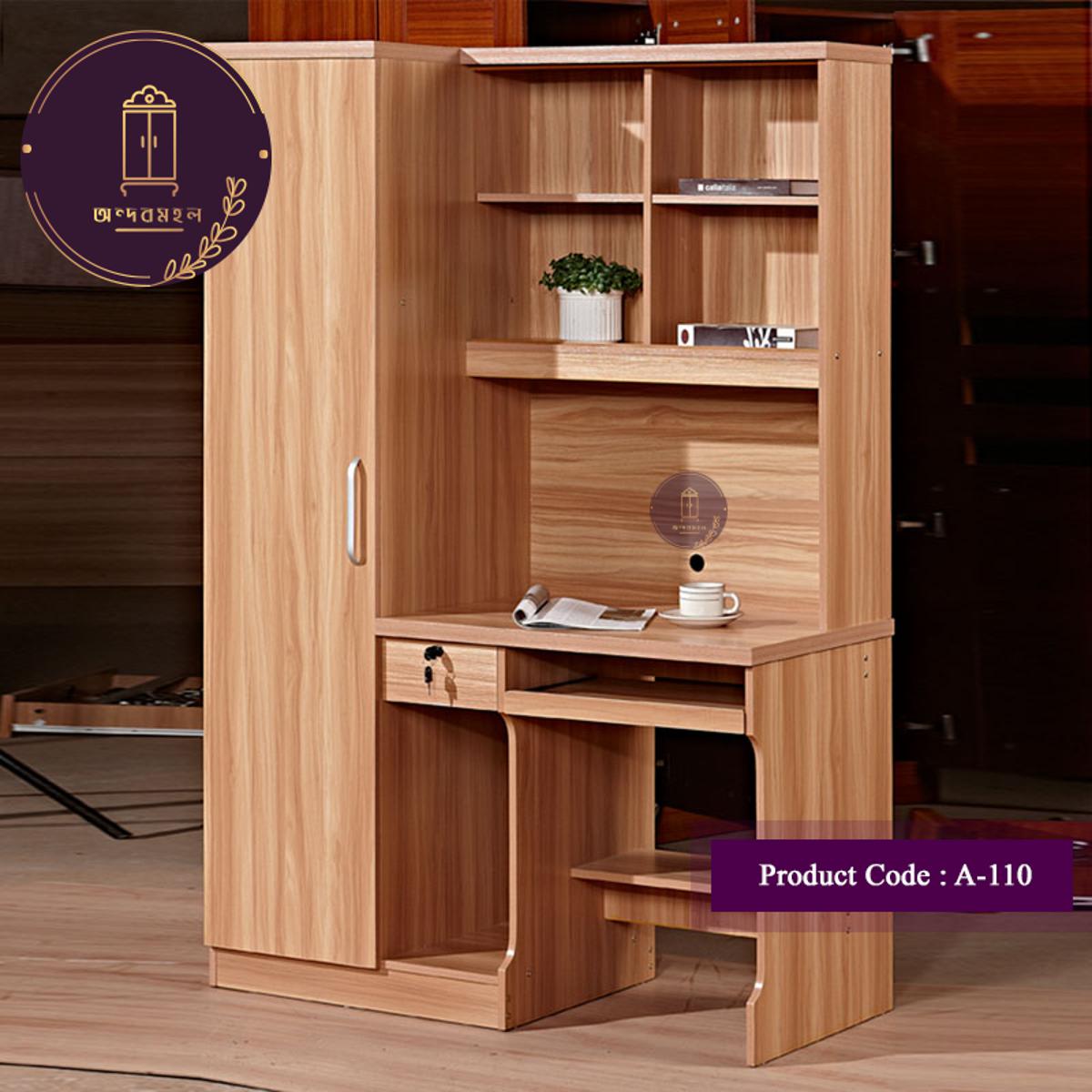 Picture of Andormahal MDF Reading Table/laptop table with big book shelf