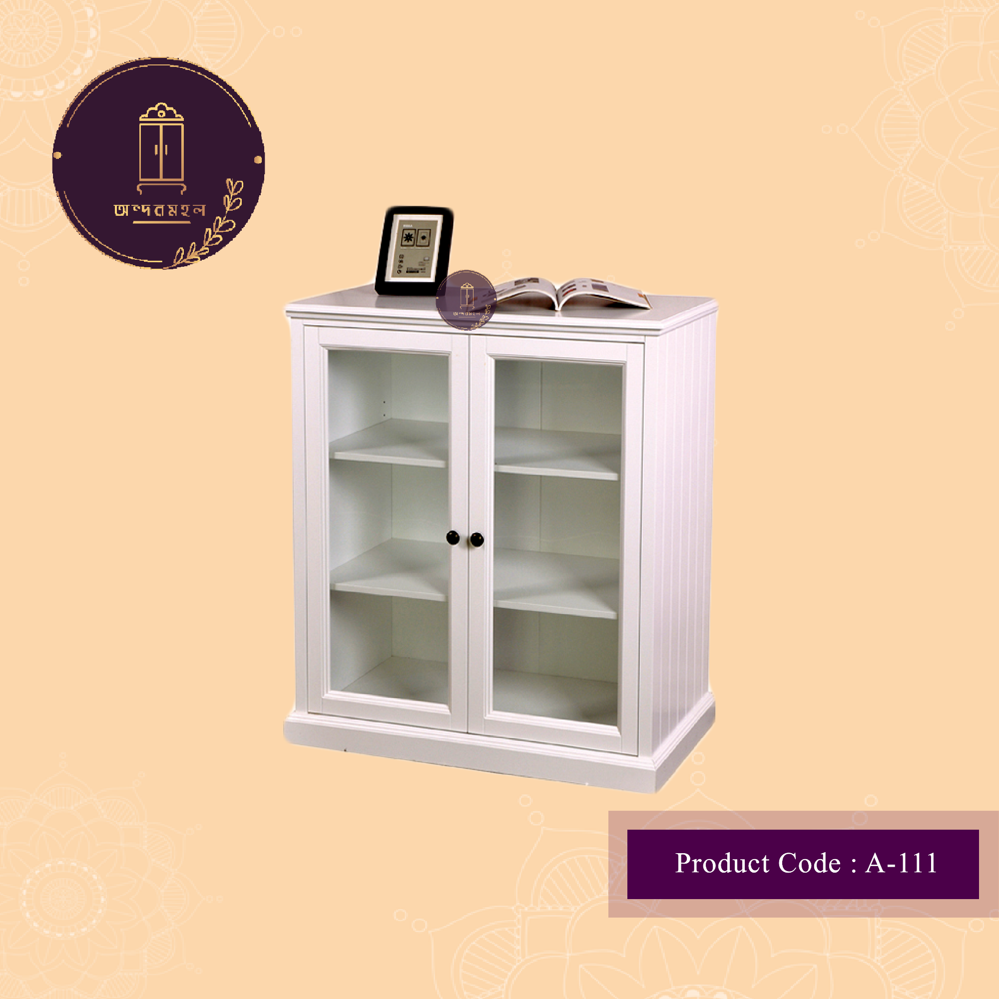 Picture of AndorMahal Mini Showcase/Mini Shelf-Made Of Melamine Laminated Board(3 feet by 2.5 feet by 12 inches)