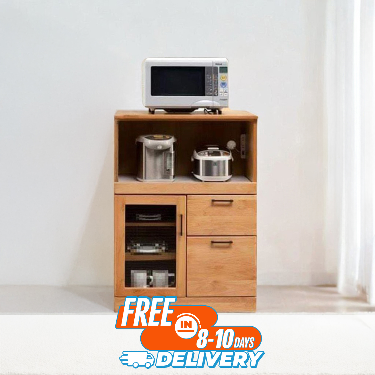 Picture of Andormahal MDF Kitchen Oven Cabinet (Multiple Purposes)