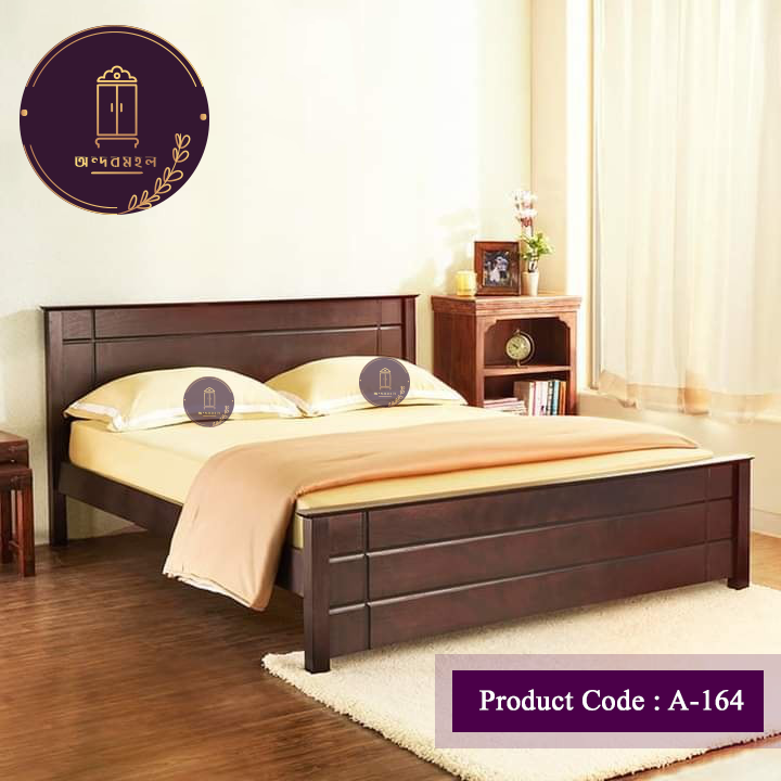 Picture of Andormahal Stylish khat/bed single size ( Made Of MDF Board)- 4 ft by 7 ft