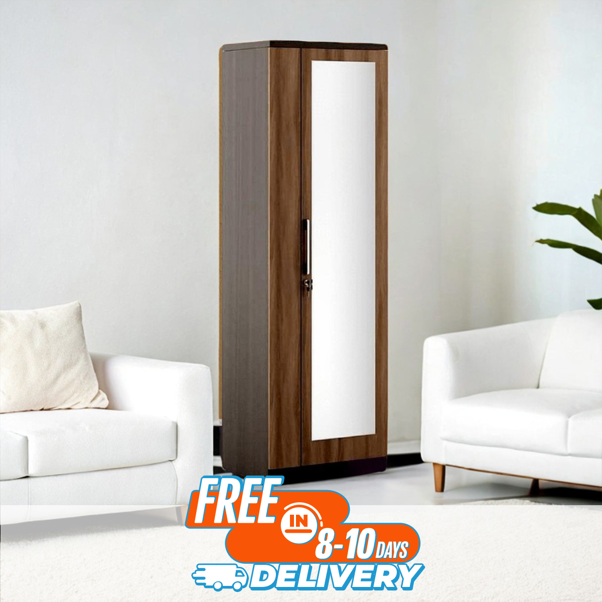 Picture of Andormahal MDF Sleek Stylish Dressing Table(single)