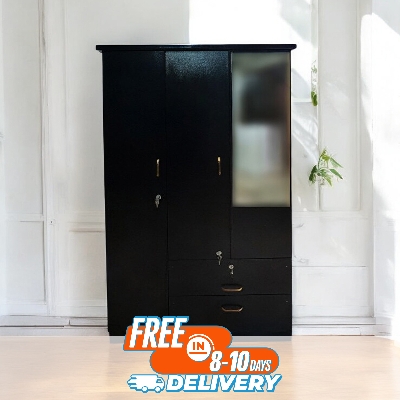 Picture of Andormahal (Melamine board) 3 part Almirah / Cupboard with Mirror