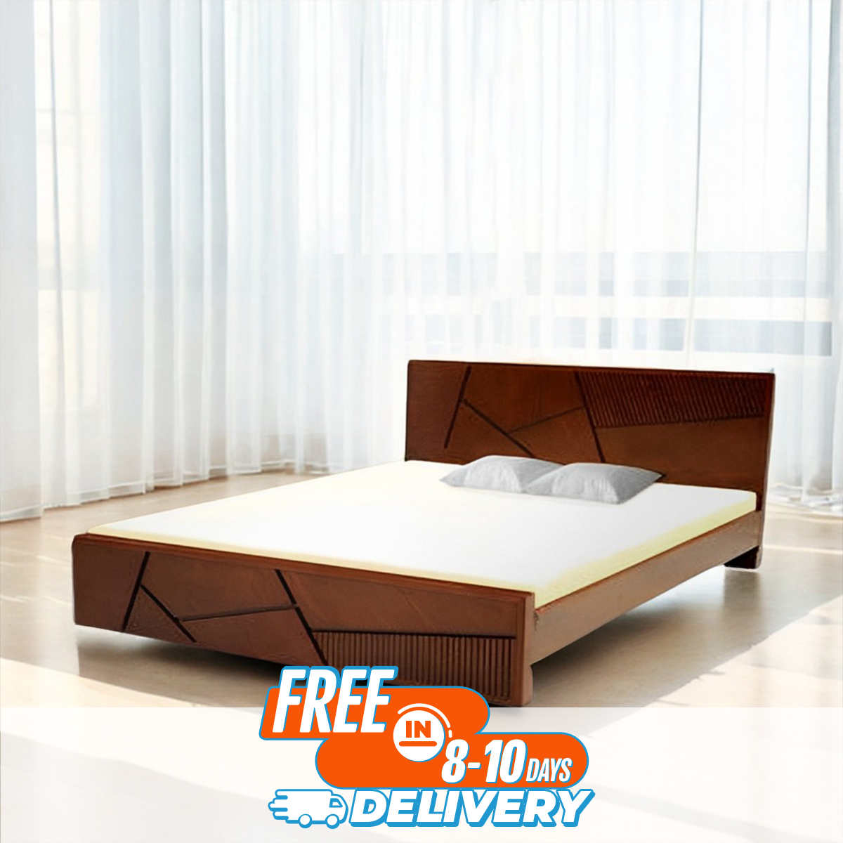 Picture of Andormahal (MDF) Stylish  khat/bed double size