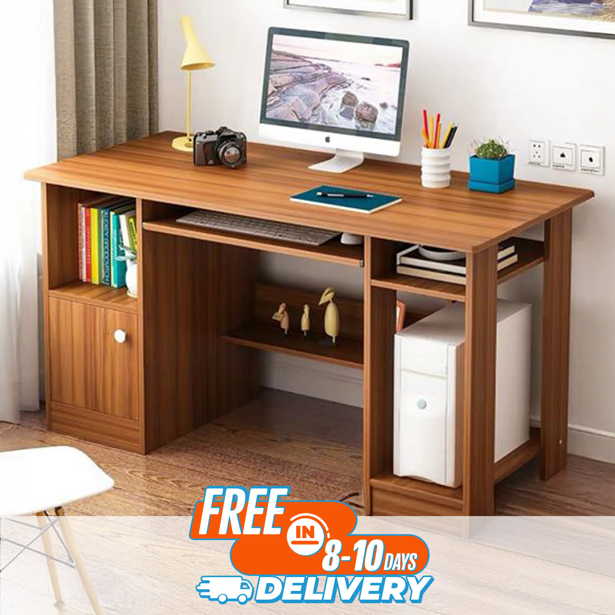 Picture of Andormahal Modern design Reading Table/laptop table Made of Melamine Laminated board